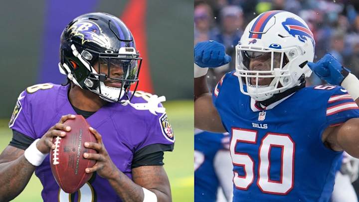Greg Rousseau Show: Can Bills DE Team With Von Miller to Control Ravens QB Lamar Jackson?