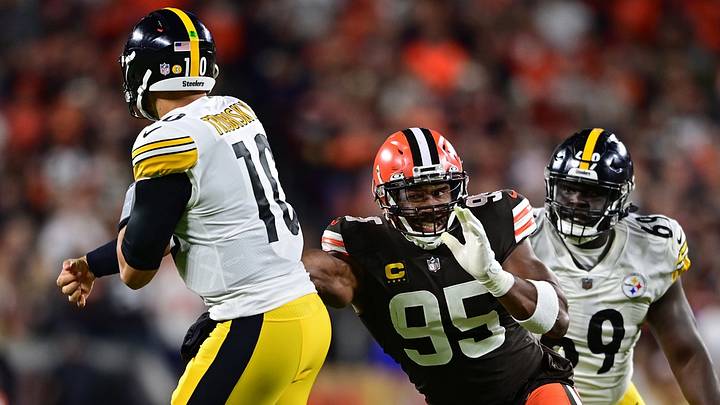 Injury Update: Myles Garrett, Jadeveon Clowney Questionable Against Falcons Injury Update: Myles Garrett, Jadeveon Clowney Questionable Against Falcons
