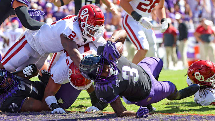 Oklahoma Down 41–17 to TCU at Half; College Football World Reacts Oklahoma Down 41–17 to TCU at Half; College Football World Reacts