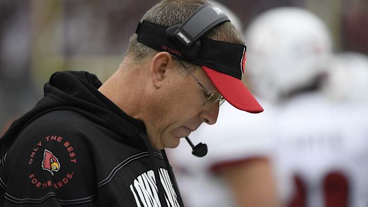 Report: Coaching Change 'Expected' at Louisville if Cardinals Lose at Virginia