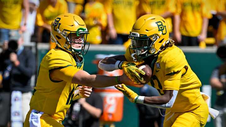Baylor's Qualan Jones: 'Falling Forward' Pivotal for Running Backs Success Baylor's Qualan Jones: 'Falling Forward' Pivotal for Running Backs Success