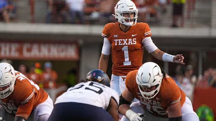 Texas QB Hudson Card Delivers One More Time In Win Over West Virginia