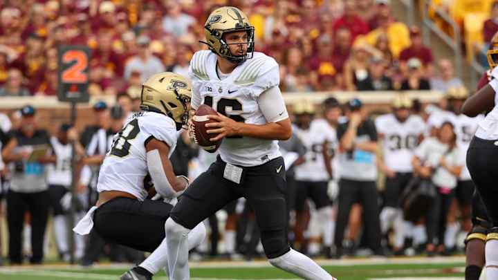Aidan O'Connell Stays Patient as Purdue Rallies From Offensive Struggles Against Minnesota