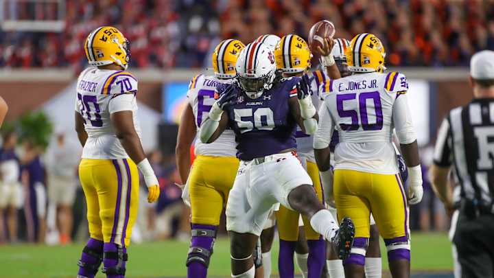 Auburn's Defensive PFF Grades vs LSU