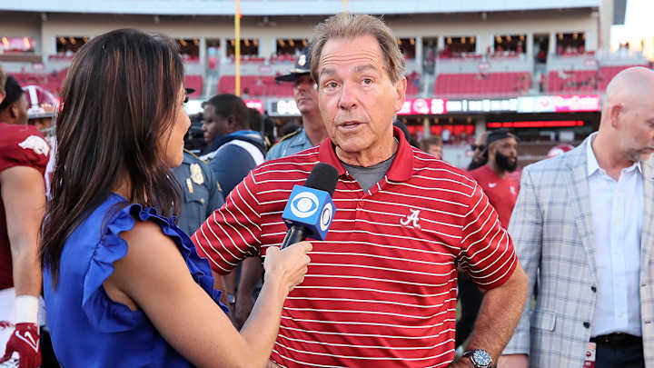 Nick Saban Criticized After Postgame Interview With Jenny Dell
