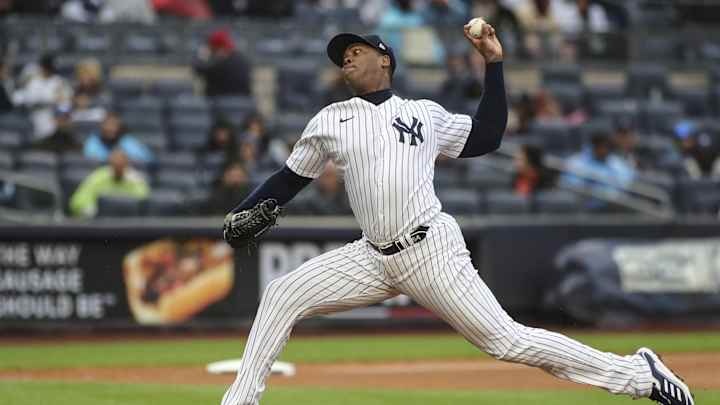 Aroldis Chapman Loses Control in Postseason Audition