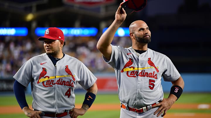 WATCH: St. Louis Cardinals Honor Pujols, Molina Before Final Home Game
