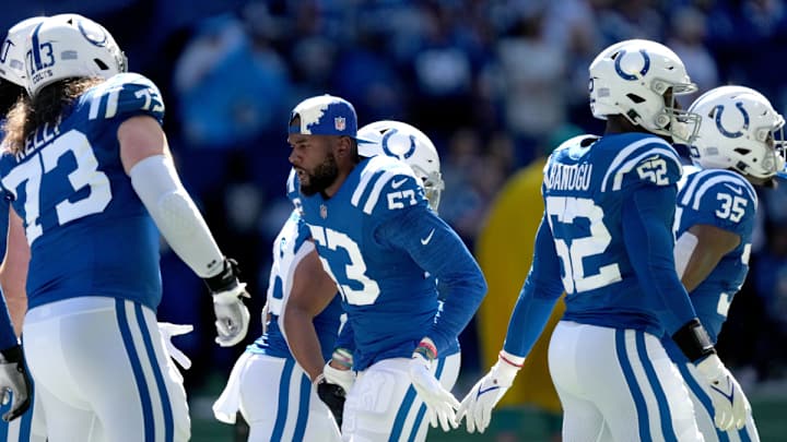 Colts, Titans Announce Inactives Ahead of Sunday's Week 7 Matchup