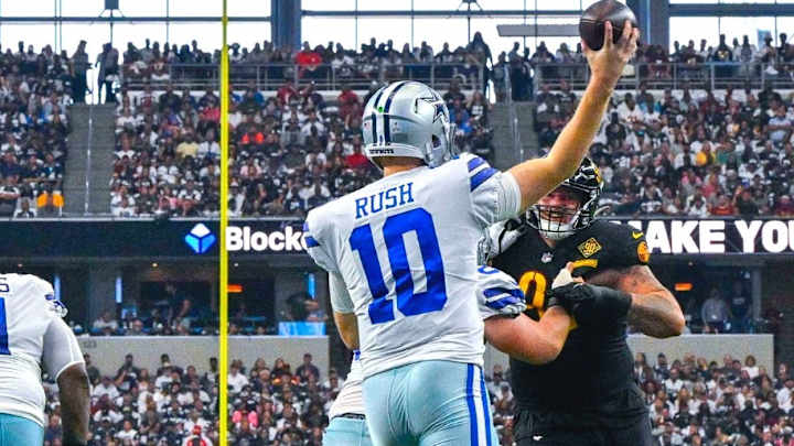Dallas Cowboys, QB Cooper Rush Crush Commanders, 25-10, in Familiar NFC East Way