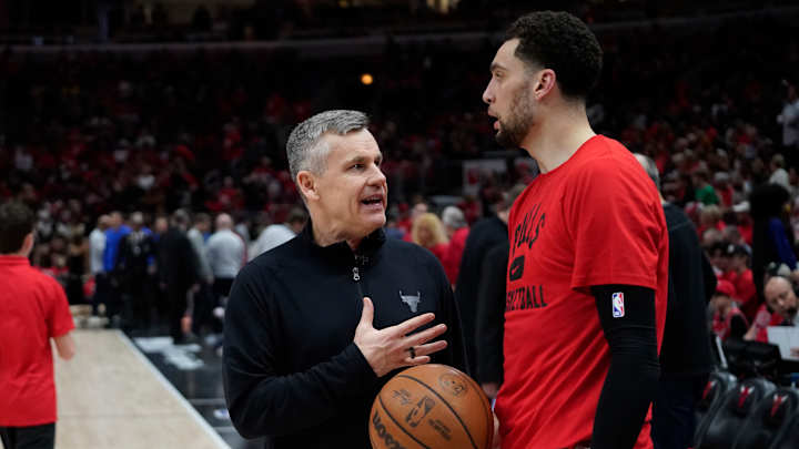 "He looks like a different player to me" -- Chicago Bulls head coach Billy Donovan on Zach LaVine's offseason gains