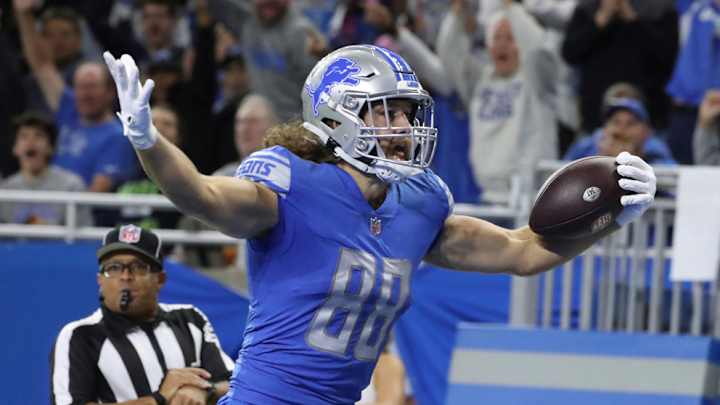 T.J. Hockenson Is Highest PFF-Graded Detroit Lion Week 4 T.J. Hockenson Is Highest PFF-Graded Detroit Lion Week 4