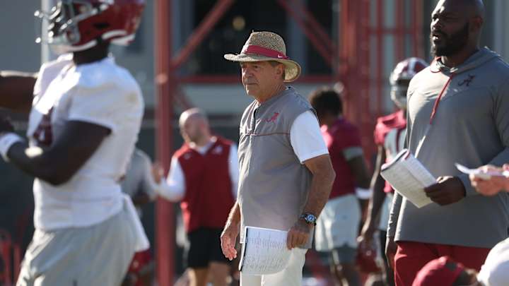 Photos and Video from Alabama's First Practice of Texas A&M Week Photos and Video from Alabama's First Practice of Texas A&M Week