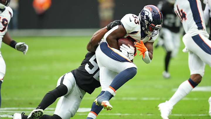Report: Broncos RB Javonte Williams Done for Season with Torn ACL
