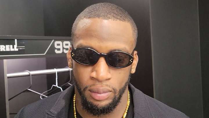 From the Las Vegas Raiders Locker Room:  DL Cle Ferrell