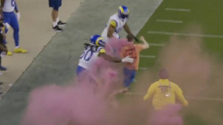 Rams’ Bobby Wagner Tackles Rogue Fan Running on Field