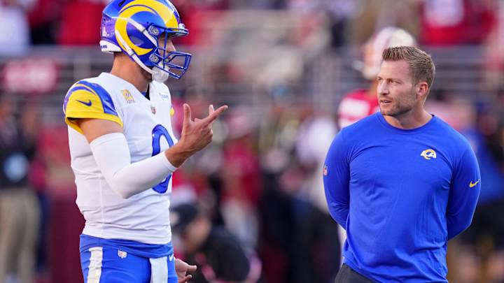 Sean McVay Decision Will Not Impact Matthew Stafford's Rams Return Plan Sean McVay Decision Will Not Impact Matthew Stafford's Rams Return Plan