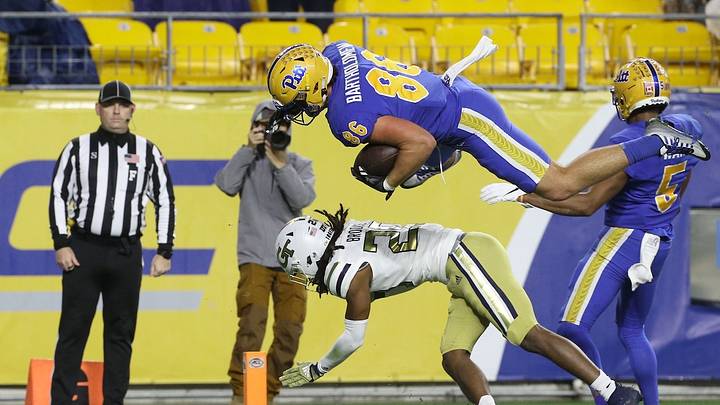 Pitt Offense Seeking Bigger Role for TE Gavin Bartholomew Pitt Offense Seeking Bigger Role for TE Gavin Bartholomew