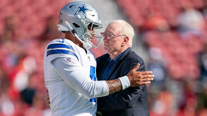 Jerry Jones Addresses Dak Prescott, Cooper Rush Situation