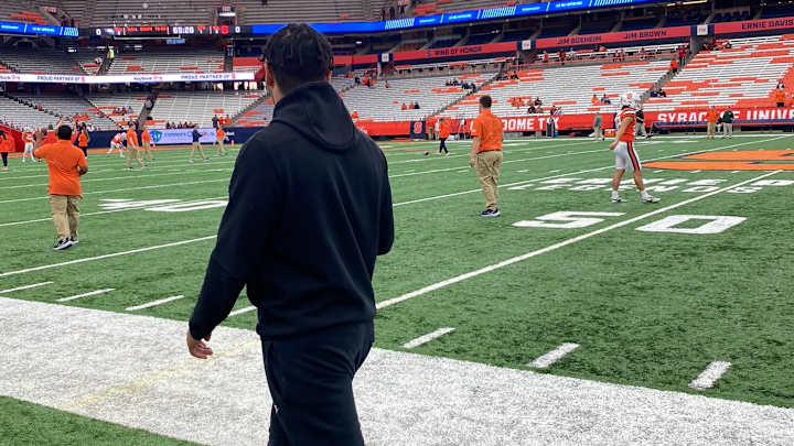 Christopher Peralta Details 'Great' Syracuse Visit
