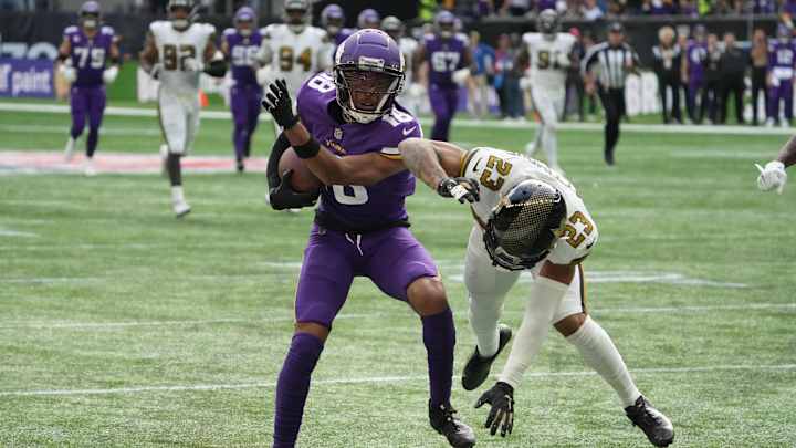 Justin Jefferson Has Big Day vs. Marshon Lattimore, Flexes on Instagram Justin Jefferson Has Big Day vs. Marshon Lattimore, Flexes on Instagram