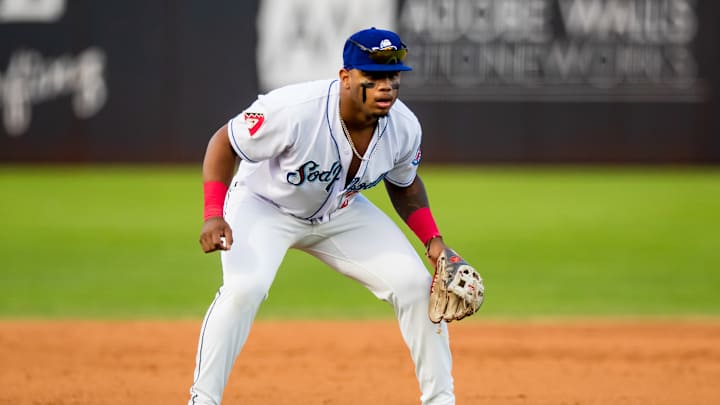 Deyvison De Los Santos Flashes Impressive Defense at First Base Deyvison De Los Santos Flashes Impressive Defense at First Base