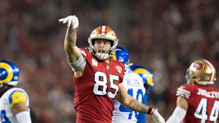 Kyle Shanahan Isn't Worried About George Kittle's Receiver Usage Kyle Shanahan Isn't Worried About George Kittle's Receiver Usage