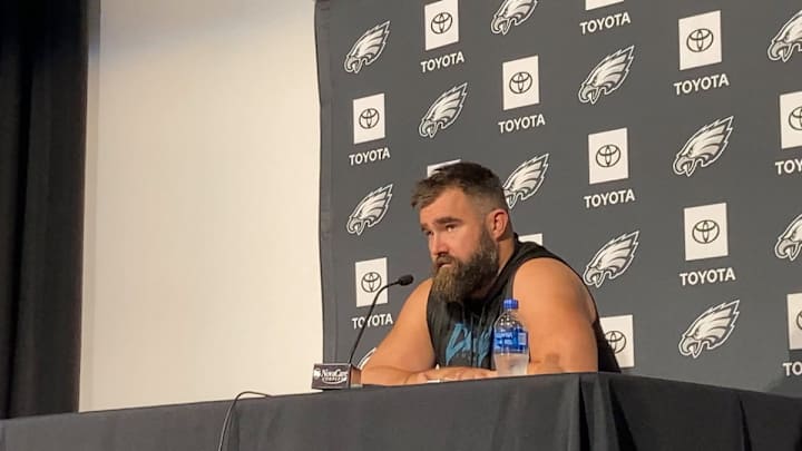 Jason Kelce Doesn't Believe He's Played with Better Skill Players Than Now