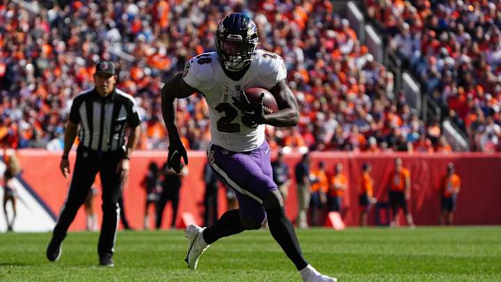 Report: New Broncos RB Latavius Murray to be Inactive vs. Colts