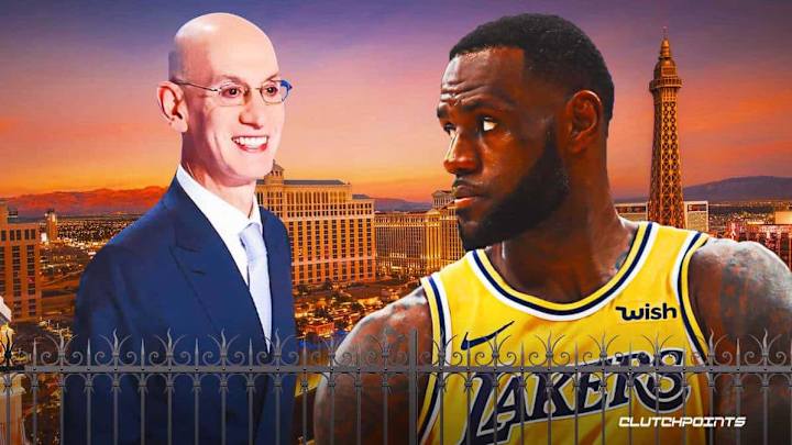 LeBron James to Own Las Vegas? Lakers Star's Message to NBA Commissioner Adam Silver LeBron James to Own Las Vegas? Lakers Star's Message to NBA Commissioner Adam Silver