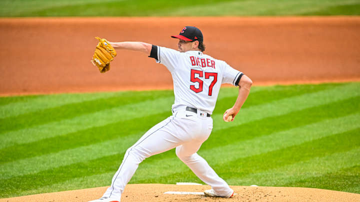 Bieber Dominates Rays as Guardians Take Game 1 in Wild Card Series, 2-1 Bieber Dominates Rays as Guardians Take Game 1 in Wild Card Series, 2-1