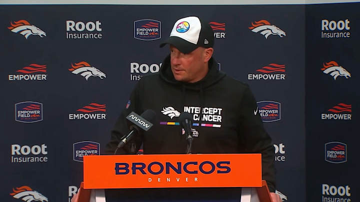 Broncos HC Intimates Someone Else is Making Clutch Game Decisions Broncos HC Intimates Someone Else is Making Clutch Game Decisions