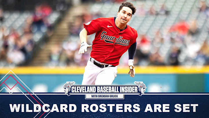 Cleveland Guardians Announce Playoff Roster vs. Tampa Bay Rays Cleveland Guardians Announce Playoff Roster vs. Tampa Bay Rays