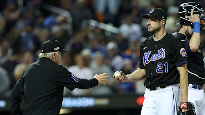 Max Scherzer Booed Off Mound in First Playoff Start With Mets