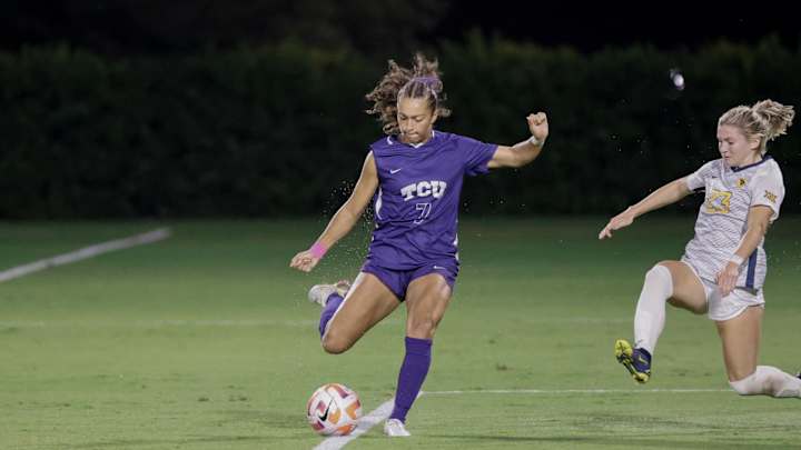 TCU Women’s Soccer: Nothing separates the Frogs and the Mountaineers in 1-1 draw