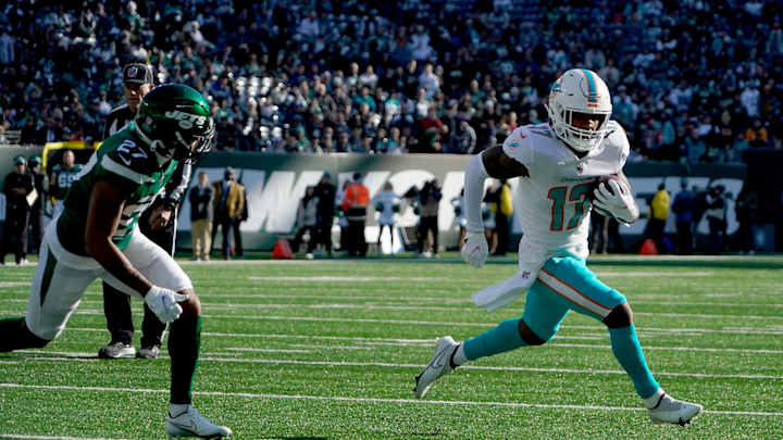 Jaylen Waddle Participates In First Dolphins Practice Since Torso Injury