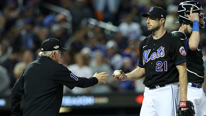 Mets' Max Scherzer Booed Off Mound After Game 1 Letdown