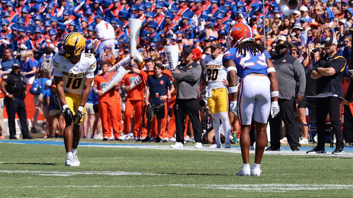 Florida Heads Into Halftime vs. Missouri Tied 10-10