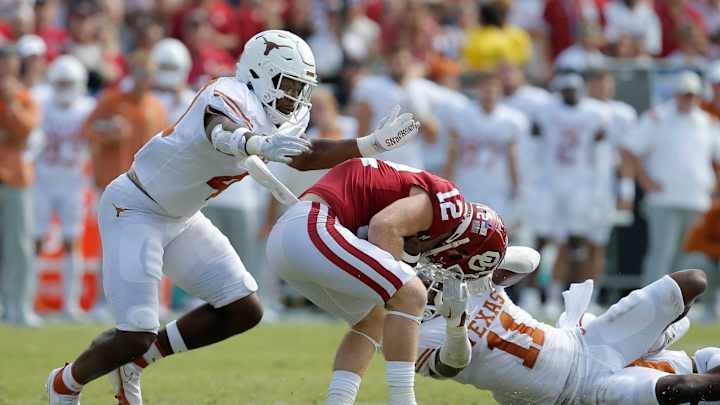 Red River Blowout: Texas Obliterates Oklahoma in Historic Beatdown Red River Blowout: Texas Obliterates Oklahoma in Historic Beatdown