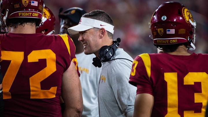 What Lincoln Riley said after USC beat Washington State to improve to 6-0