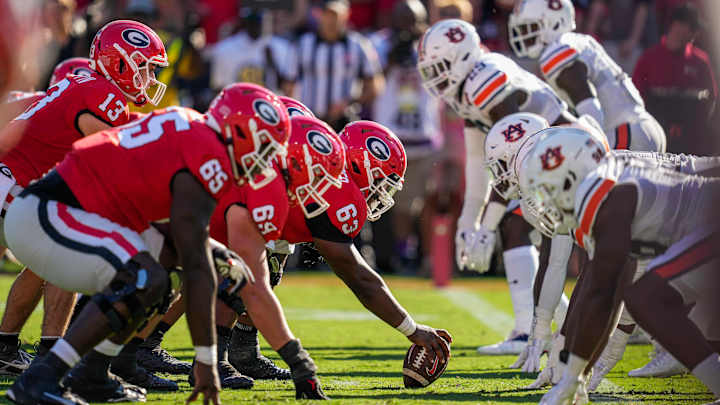 LOOK: Computer model favors Auburn, Hugh Freeze over Georgia Bulldogs