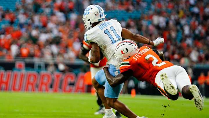 Miami Hurricanes Fall 27-24 to North Carolina Tar Heels