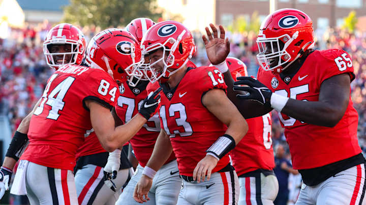 Grade Report: Georgia's Run Game Carried the Offense Grade Report: Georgia's Run Game Carried the Offense