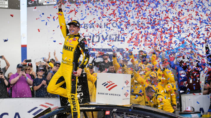 Larson Booted From NASCAR Playoffs As Bell Surges to Overtime Win