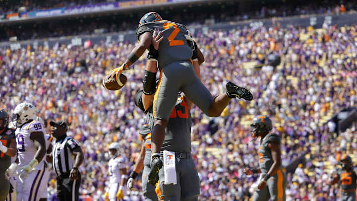 SEC Roundup: Tennessee Emerges, Saban Fends Off Jimbo, Kentucky, Arkansas Falter Without QB's