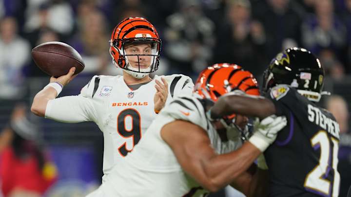 Halftime Observations: Bengals Tied With Ravens 10-10 After Slow Start on Sunday Night Football