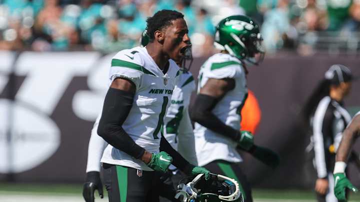 Watch: Ahmad 'Sauce' Gardner's First Career Interception, Safety Watch: Ahmad 'Sauce' Gardner's First Career Interception, Safety