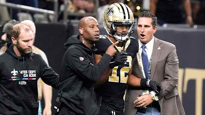 Saints’ Chris Olave Ruled Out With Concussion vs. Seahawks