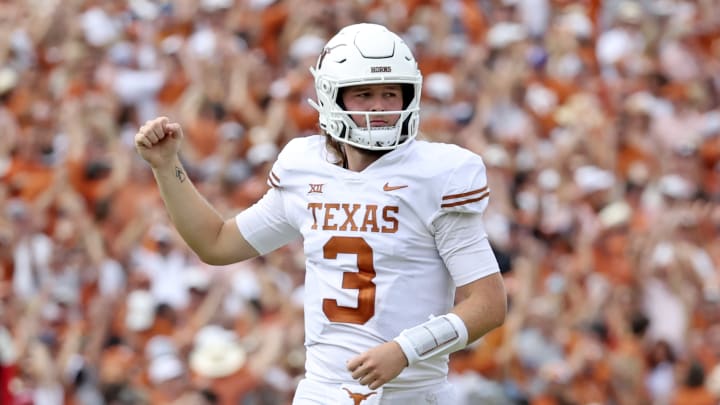 Longhorns QB Quinn Ewers 'Always Wanted to Play' in Red River Rivalry Against Oklahoma Longhorns QB Quinn Ewers 'Always Wanted to Play' in Red River Rivalry Against Oklahoma