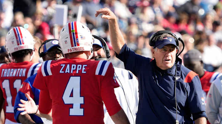 Bill Belichick Asked if Bailey Zappe Could Supplant Mac Jones