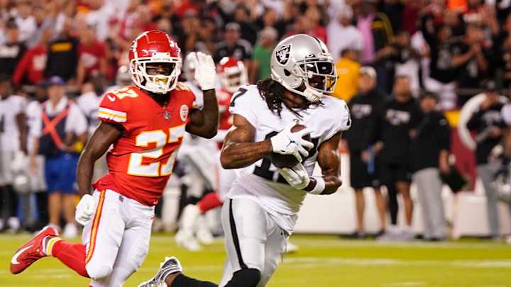 Watch: Raiders Star Davante Adams Shoves Media Member to the Ground After Loss to Chiefs